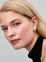 Pandora Light Blue Hoop Earrings