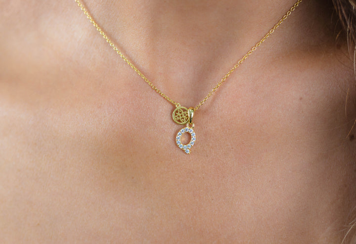Georgini Luxury Letters A Initial Pendant