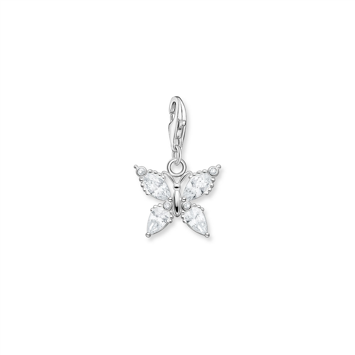 Thomas Sabo Silver Butterfly Charm