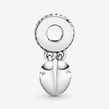 Mother & Daughter Hearts Dangle Charm