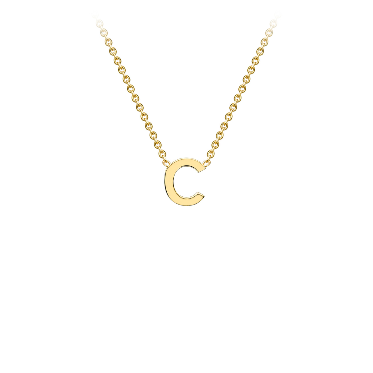 9ct Petite Initial Necklace