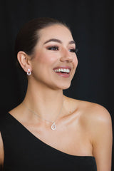 Georgini Goddess Luna Earrings Silver