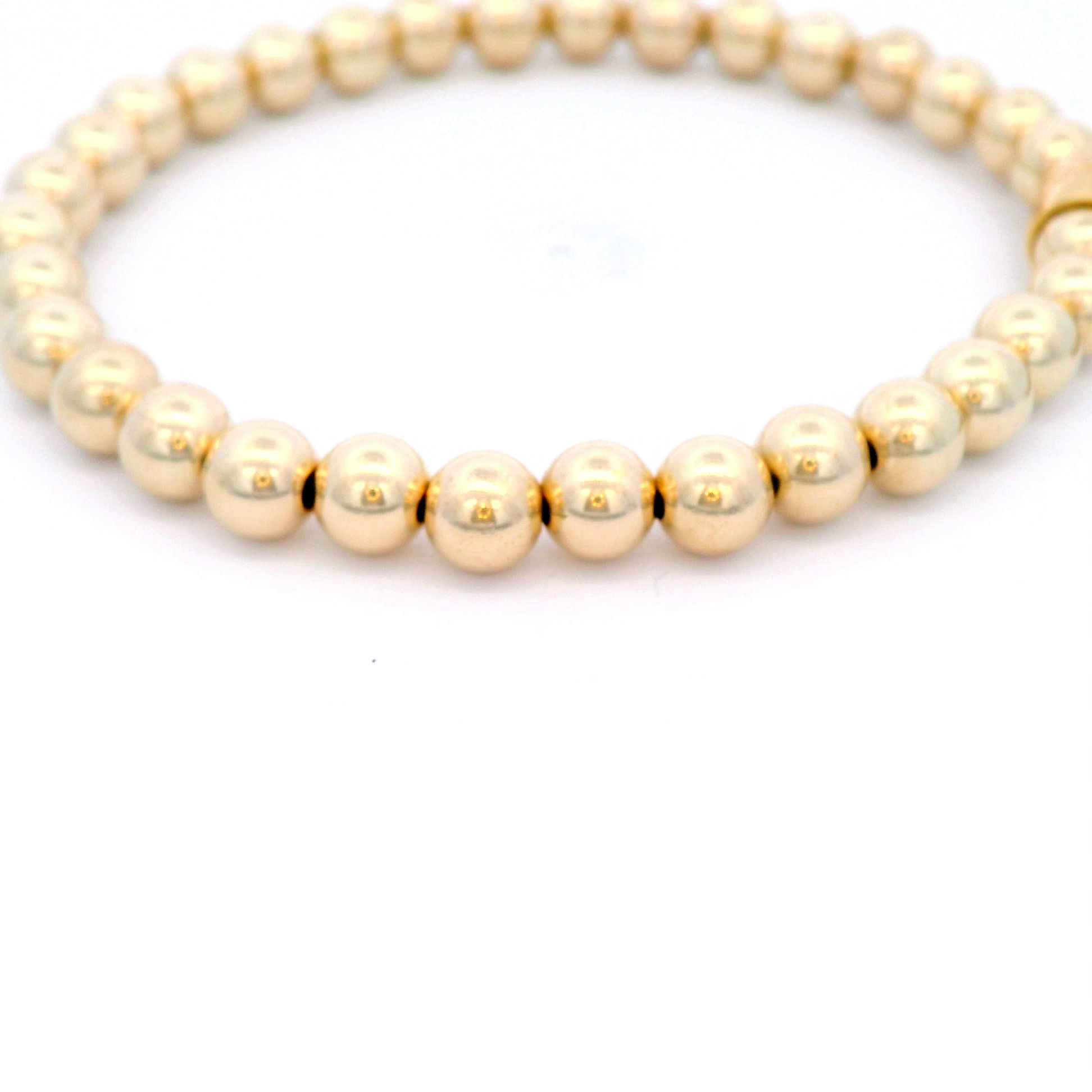 Von Treskow Gold Plated Strechty Bracelet with Authenthic Australian Sixpence Coin