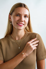GEORGINI ADAGIO PEARL DUO PENDANT SILVER