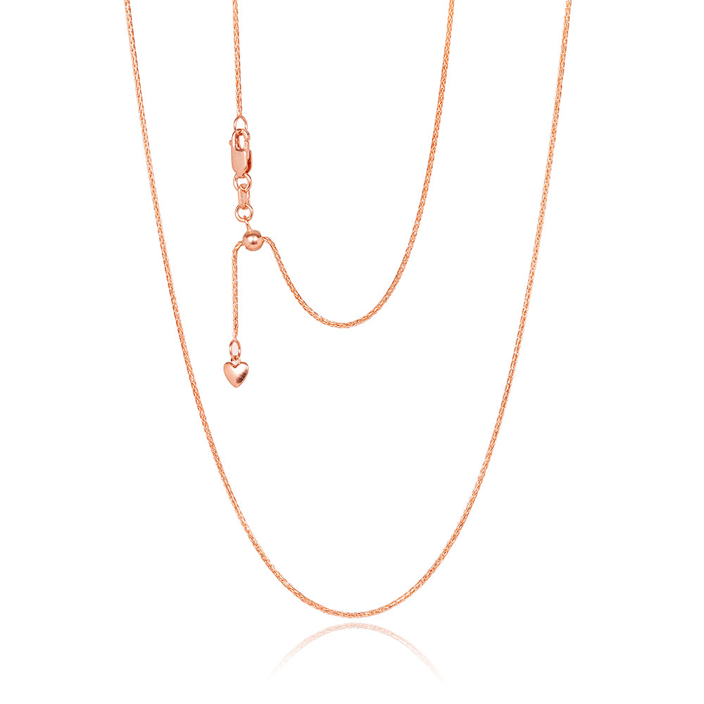 9W Magic Wheat Link 0.8m Adjustable Chain, 42cm (ADJ430.9CH-WHITE-42CM)