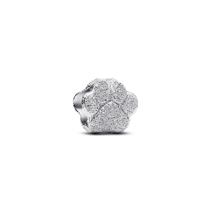 Pandora Textured Paw Mini Charm