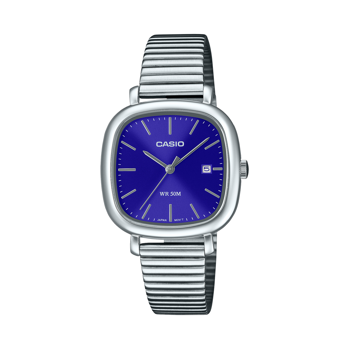 Casio Analogue Square, Blue Face LTPB166D-2A