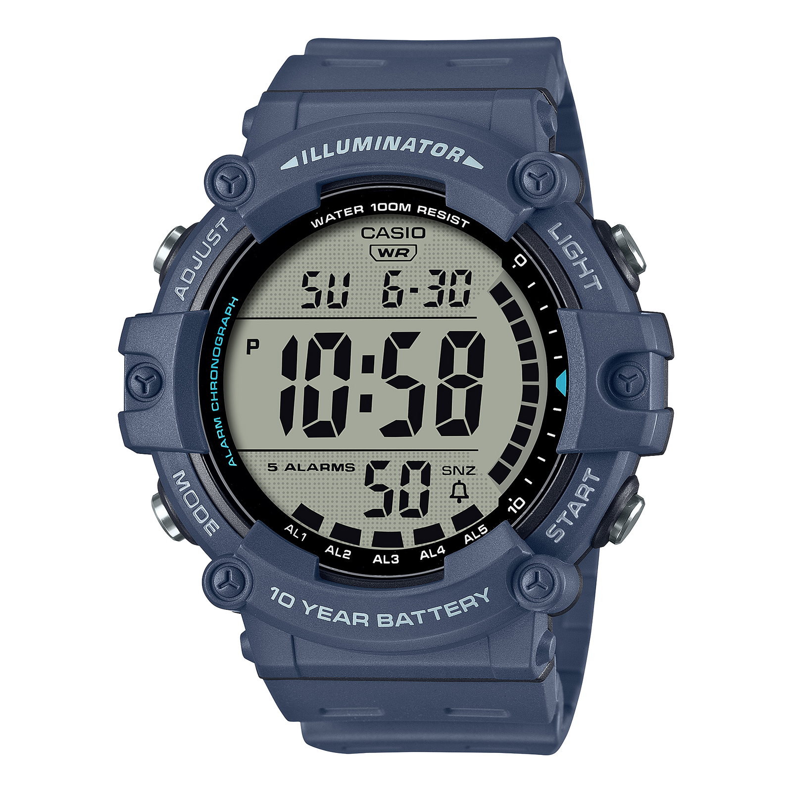 Casio AE1500WH-2 Wide LCD Digital Watch