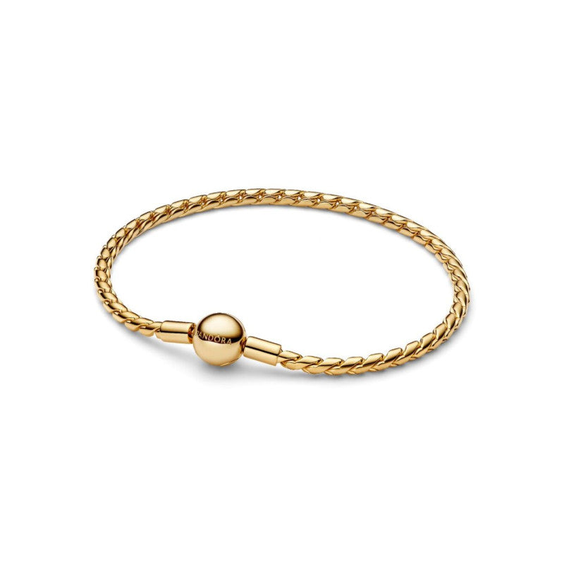 Pandora Round Clasp Wing Chain Bracelet