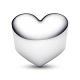 Pandora Engravable Green Stone Heart Charm
