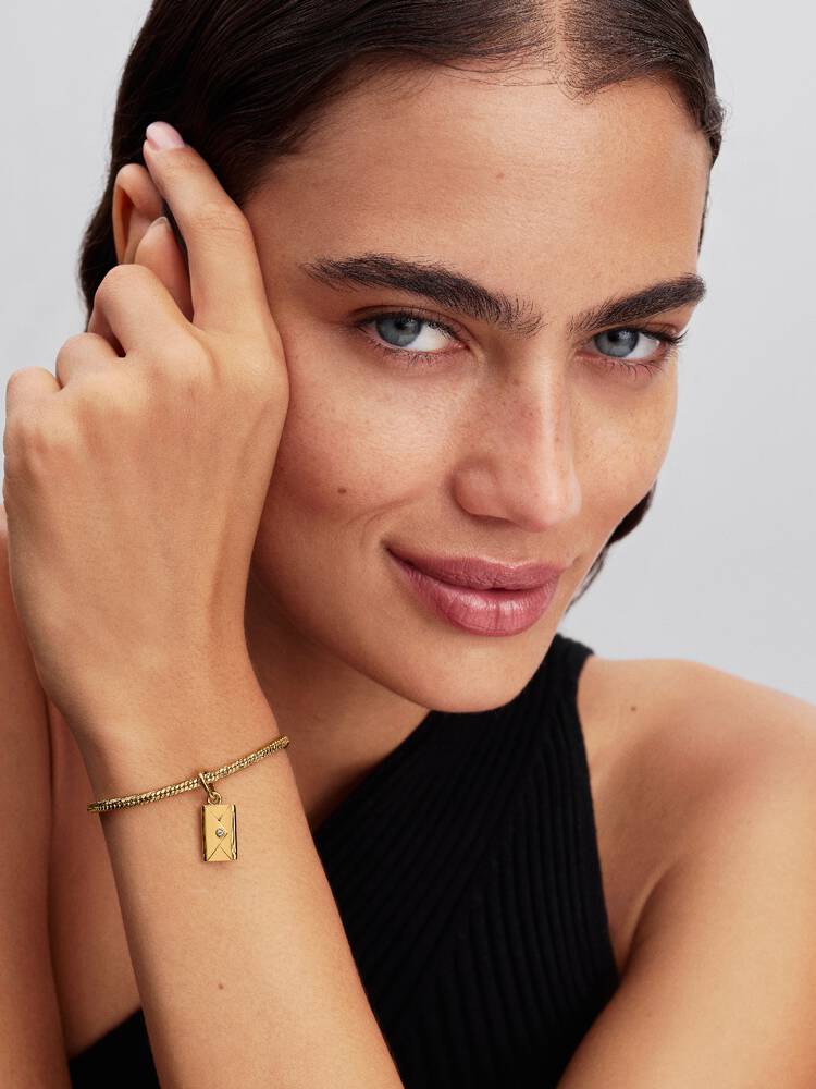 Pandora Engravable & Openable Envelope Dangle Charm