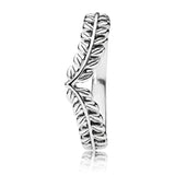Pandora Wheat Grains Wishbone Ring