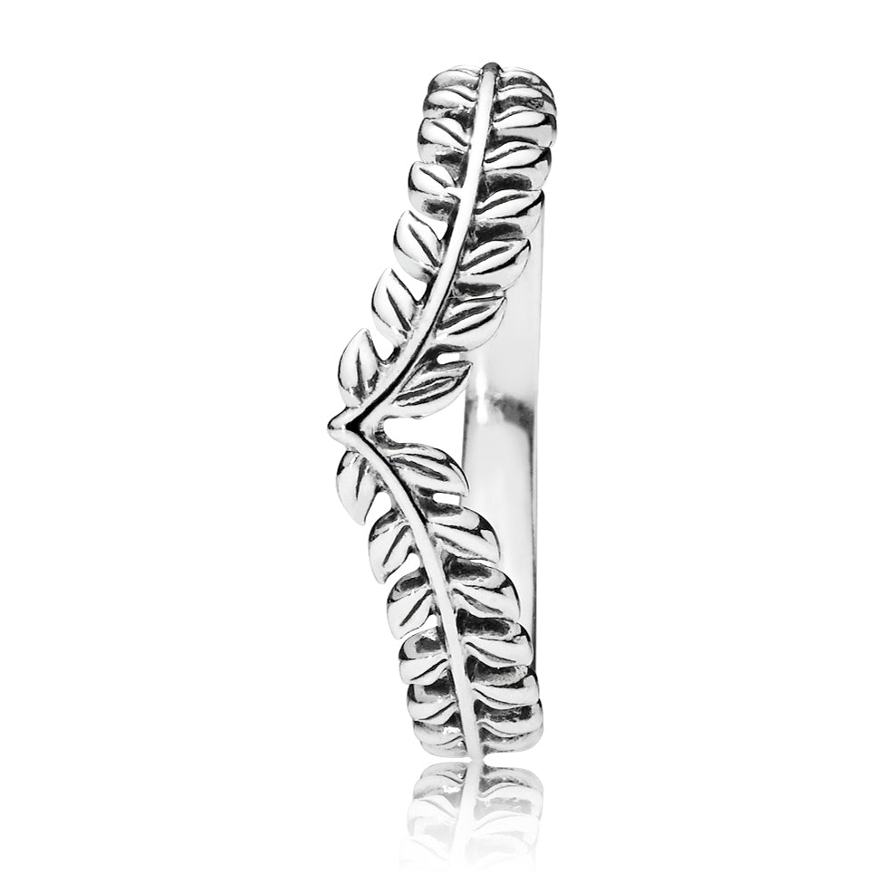 Pandora Wheat Grains Wishbone Ring