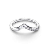 Pandora Tiara Baguette Pavé Band Ring