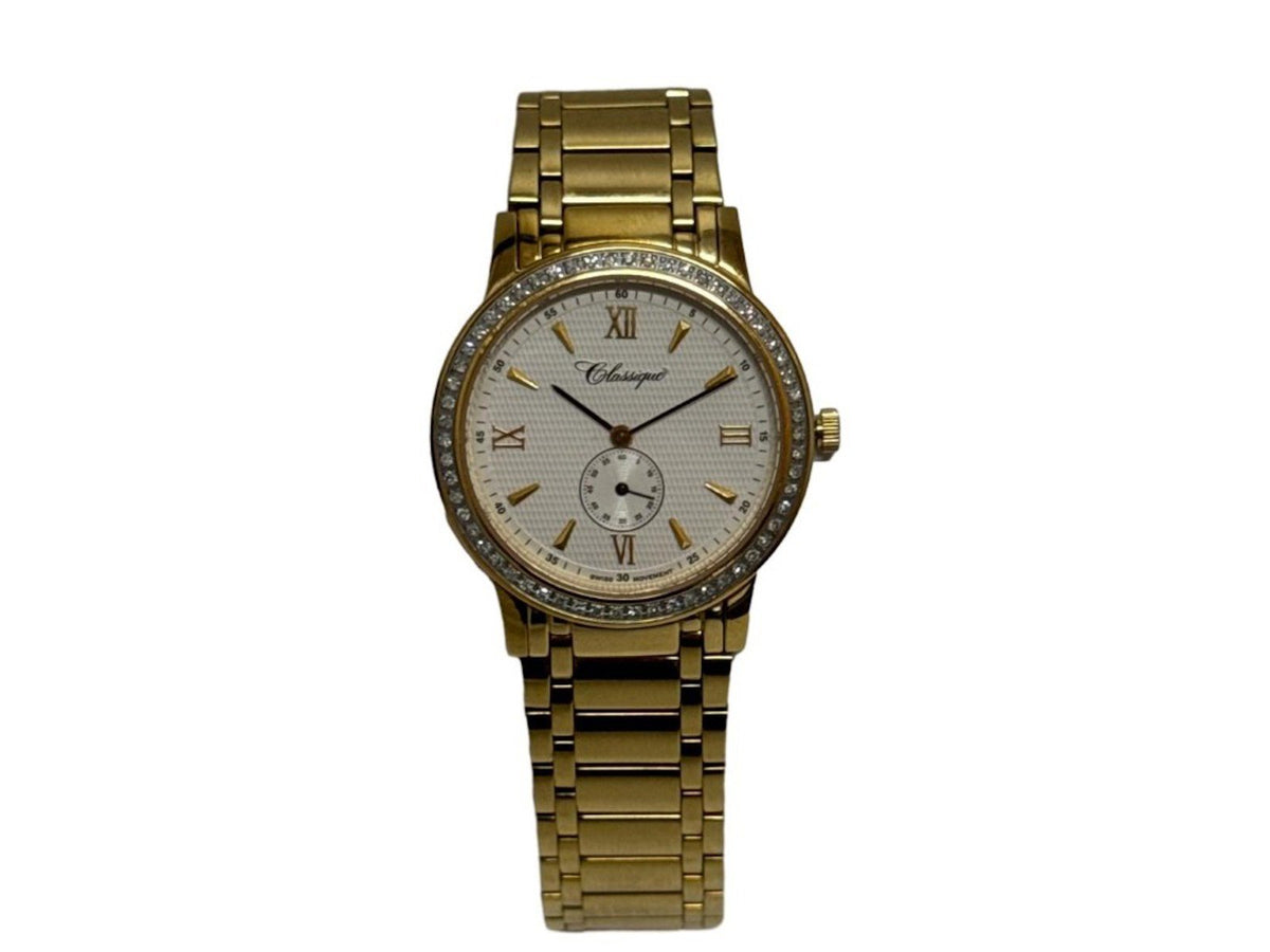 Classique Diamond Set Watch Ladies 28-111Gd