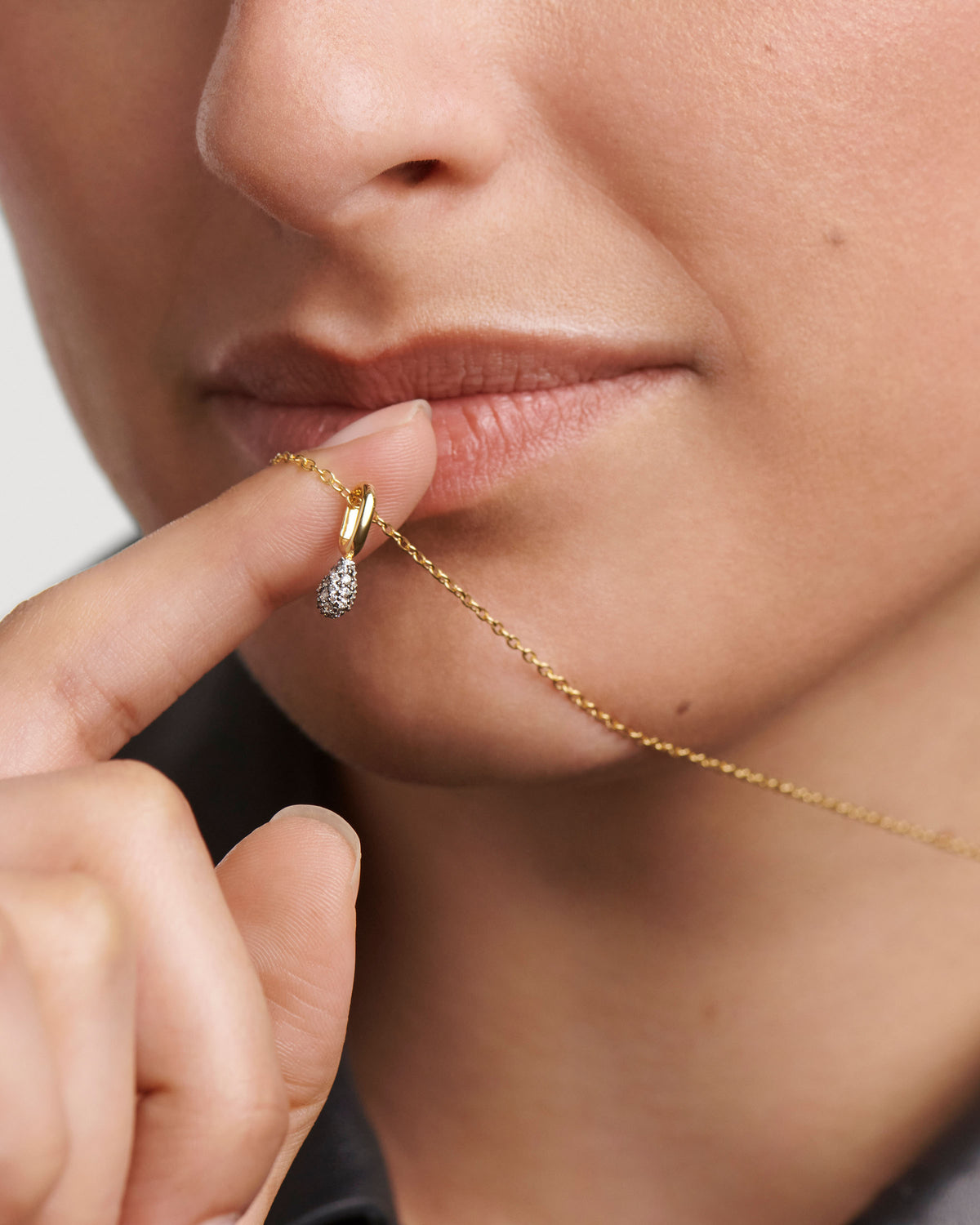 PdPaola Pave Lava Necklace