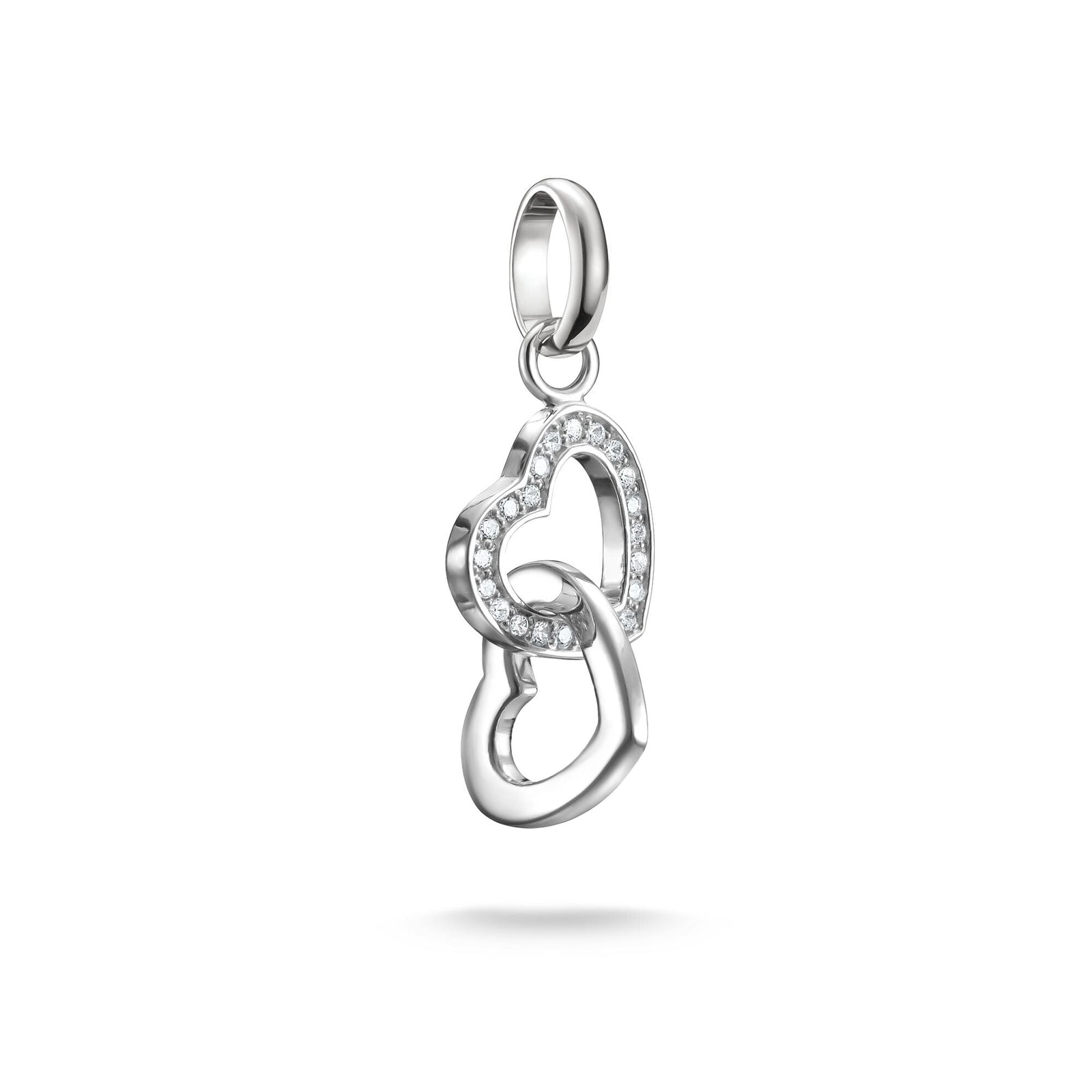 THOMAS SABO Connect Charm intertwined hearts Silver