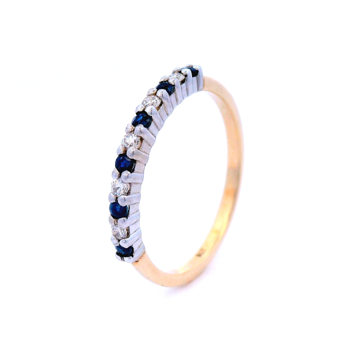 Sapphire &amp; Diamond Dress Ring