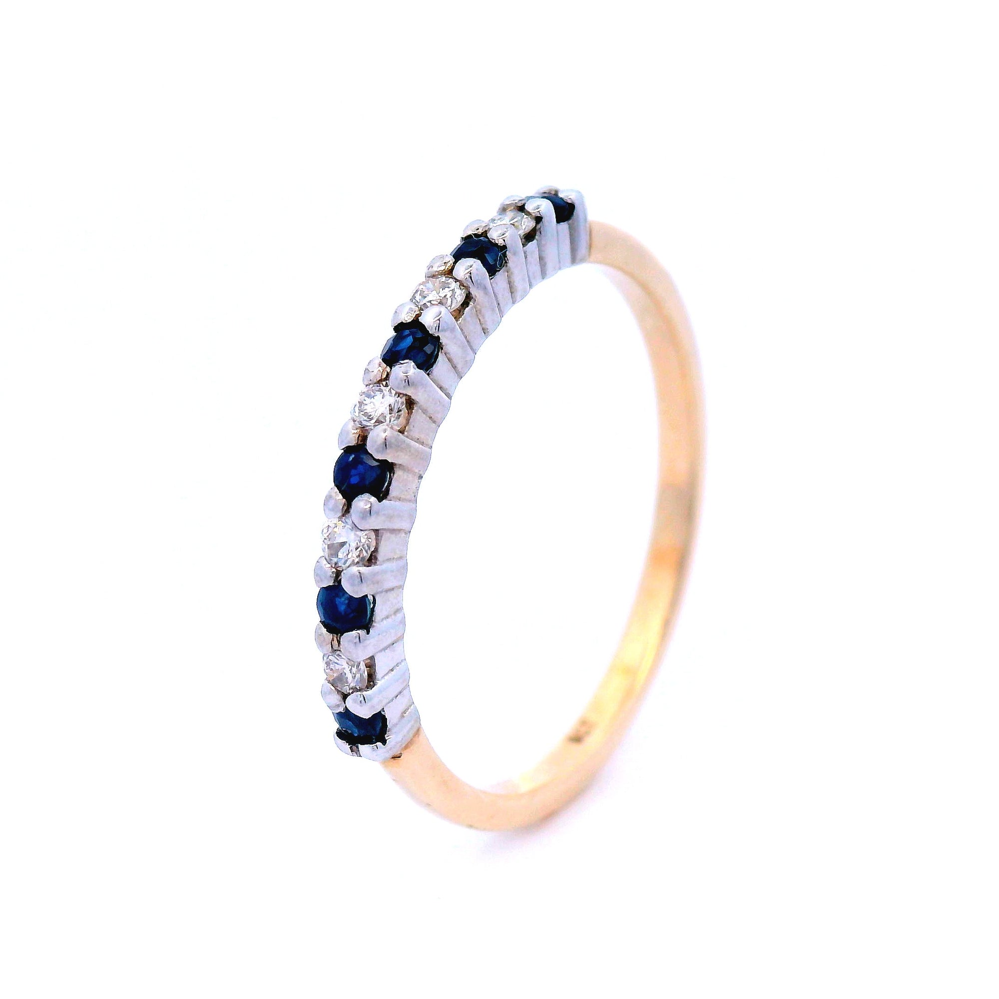 Sapphire & Diamond Dress Ring