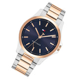 Tommy Hilfiger Two-Tone Steel Navy Dial Men's Watch