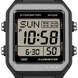 Casio Digital Black Resin Band Watch