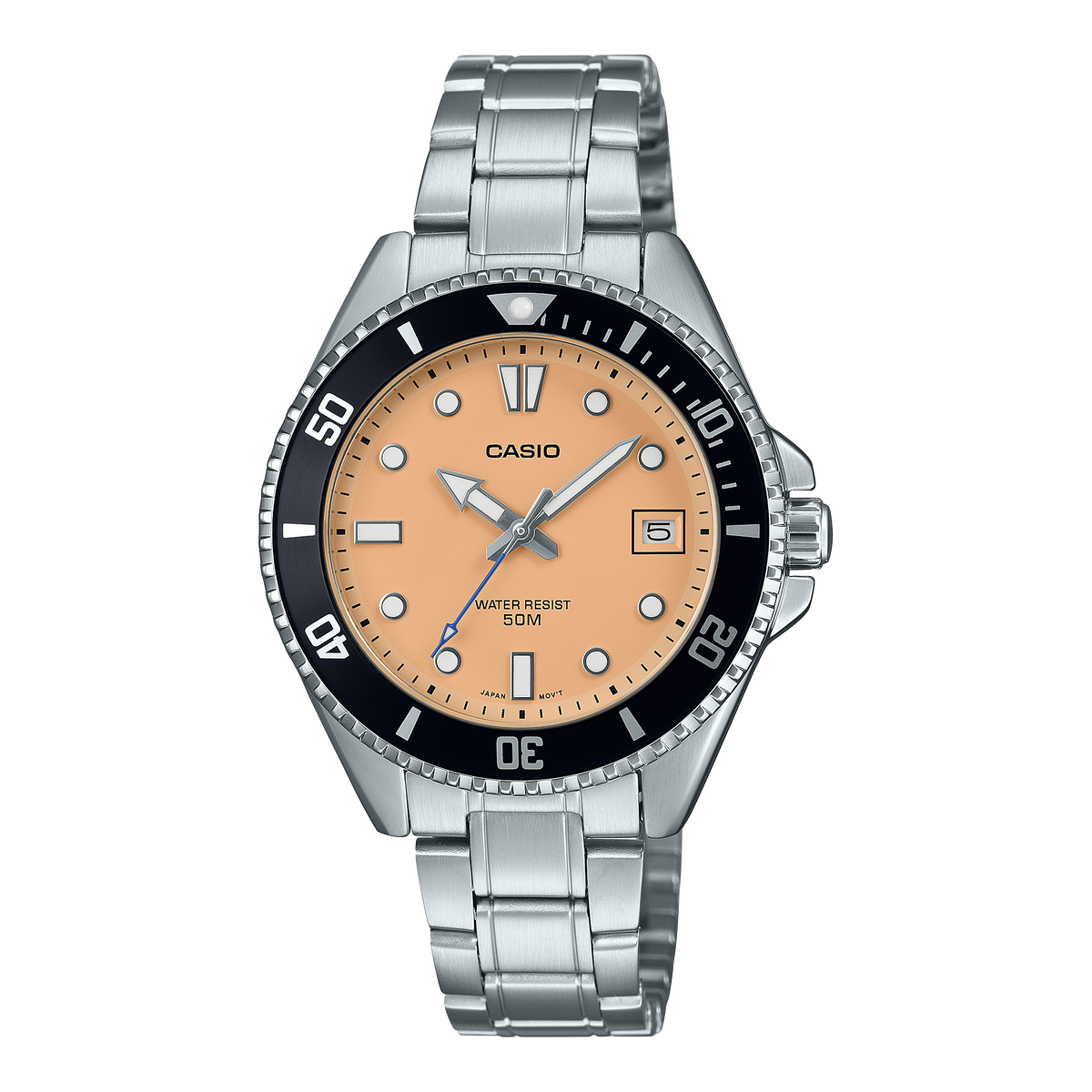 Casio Mdv10d-4A2 Stainless Steel Analogue Watch
