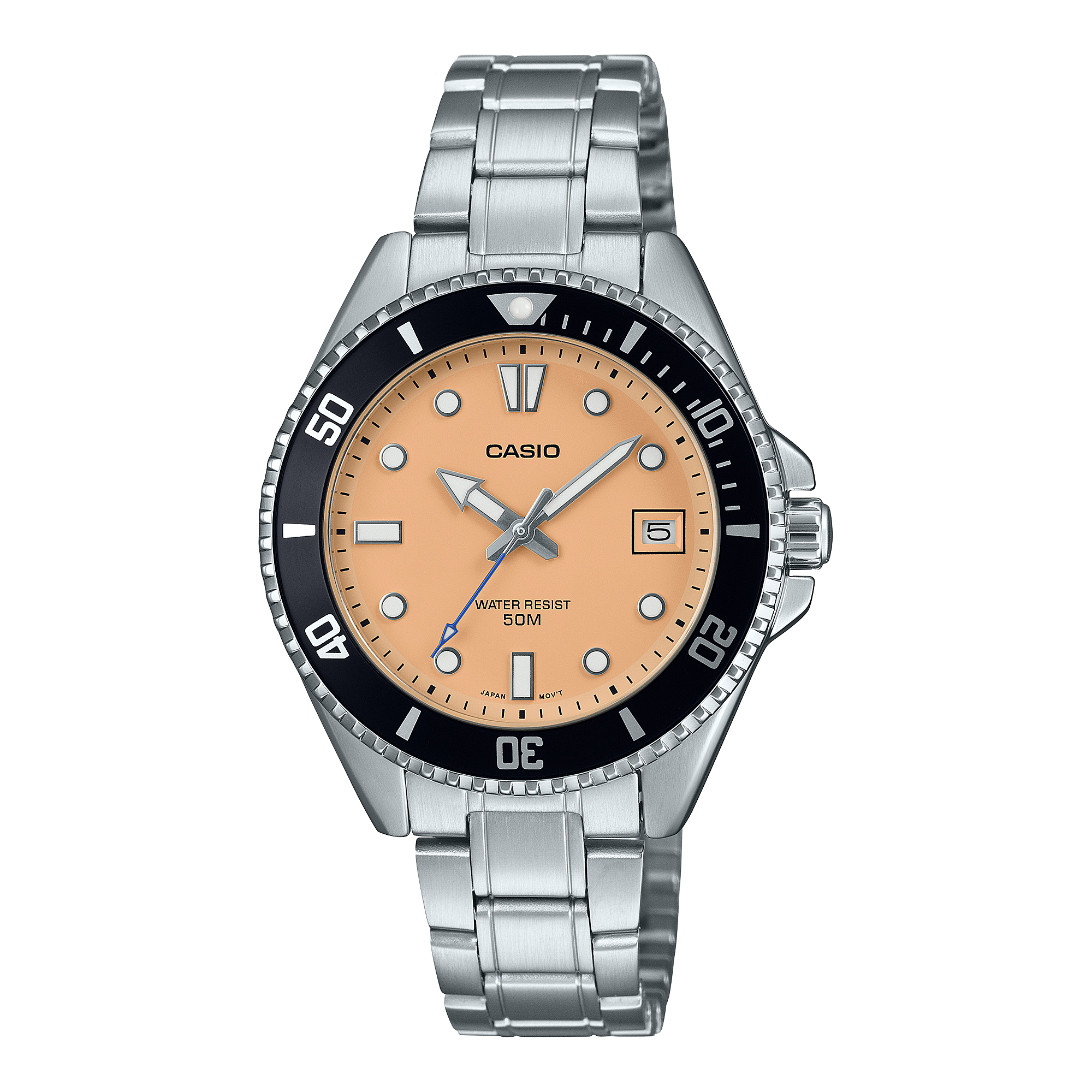 Casio Mdv10d-4A2 Stainless Steel Analogue Watch