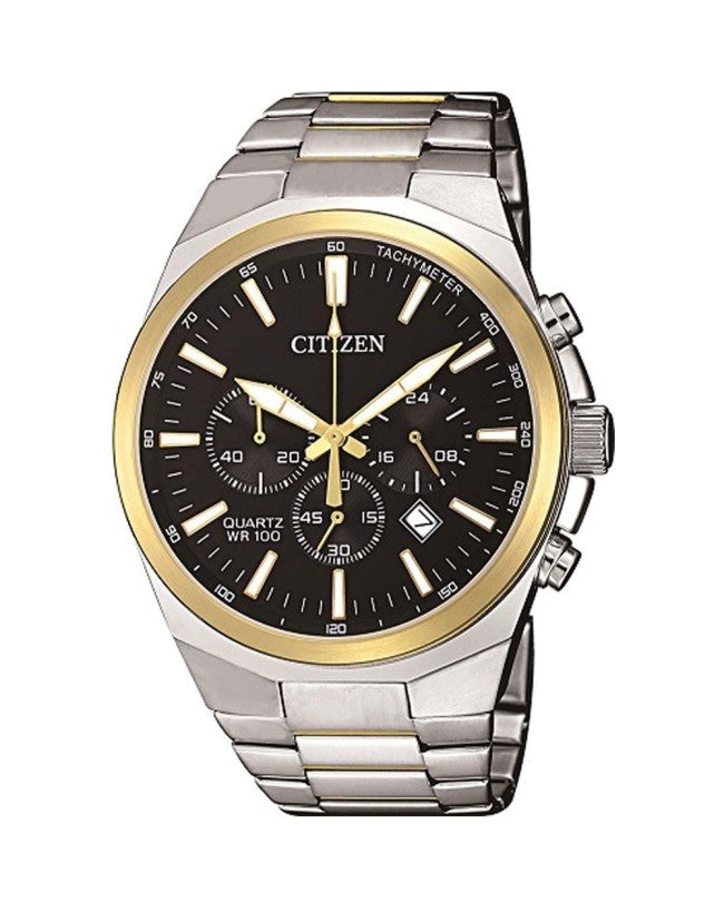 Citizen Chronograph Quartz Black Dial Men's Watch