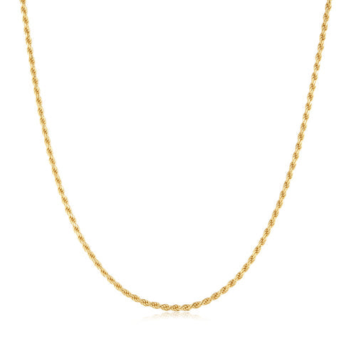Anie Haie - Gold Rope Twist Chain Necklace