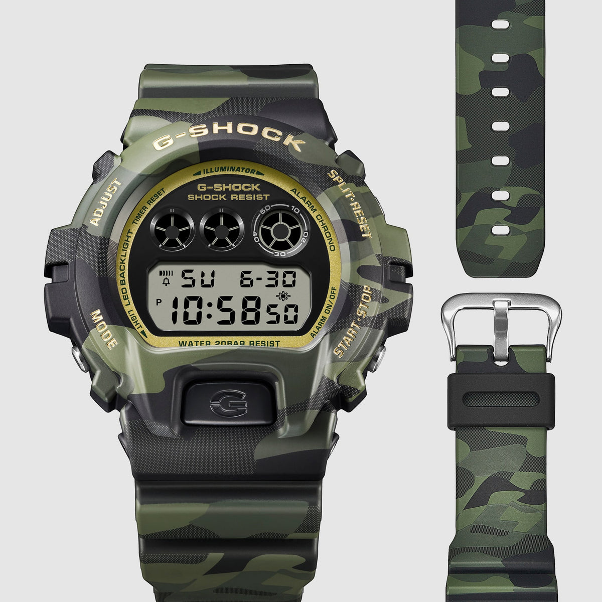 G Shock Dig Camo DW6900CMG-3D