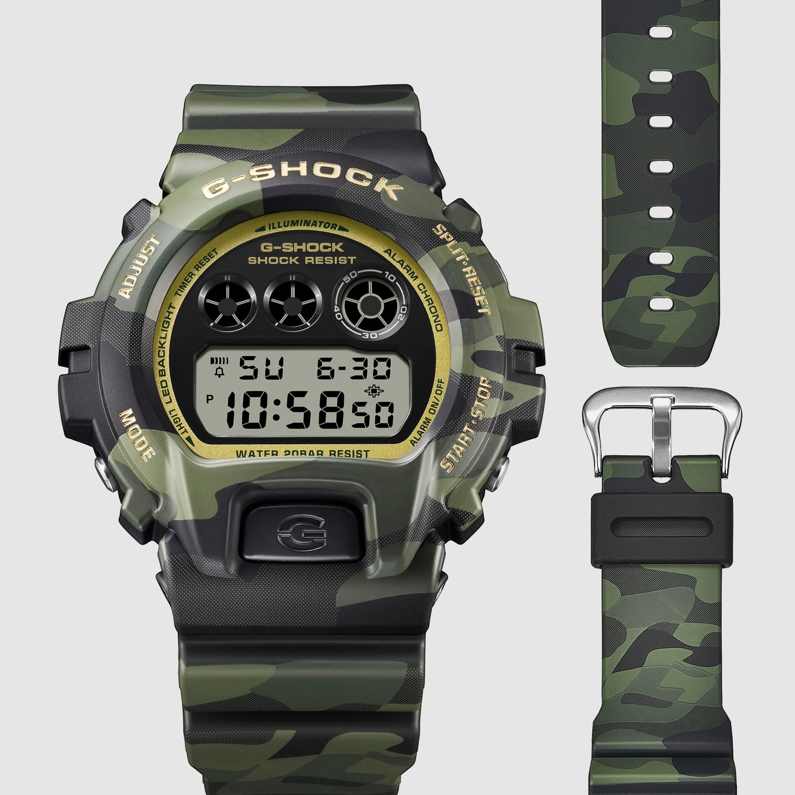 G Shock Dig Camo DW6900CMG-3D