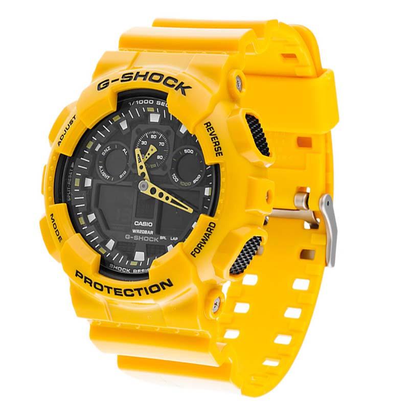G-Shock Analog-Digital GA-100 Series GA-100A-9A