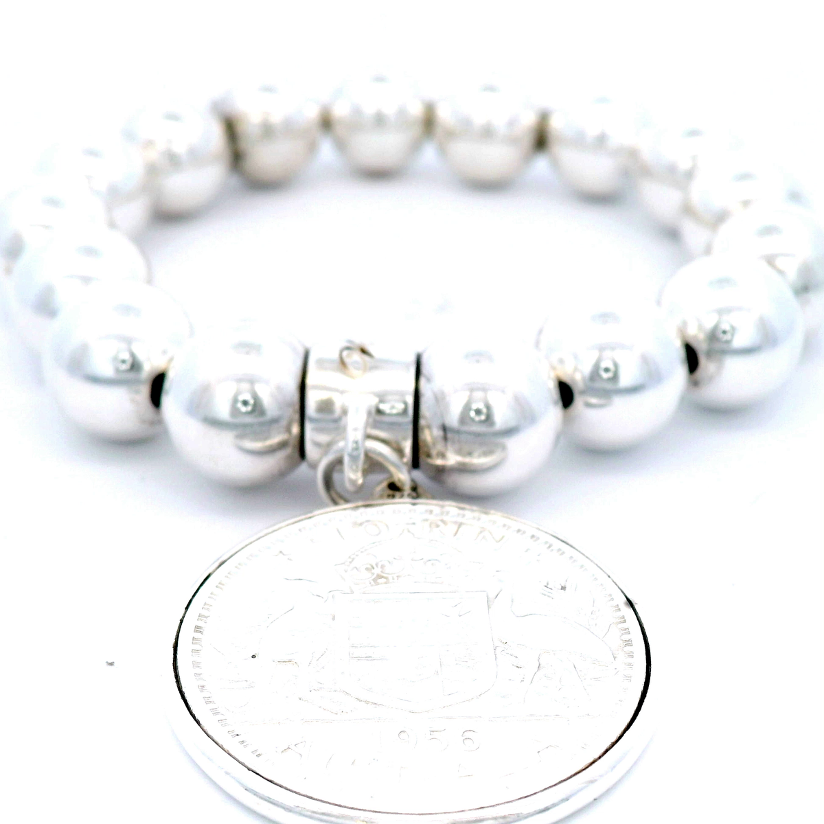 Von Treskow Stretchy Bracelet with Florin Coin-1956