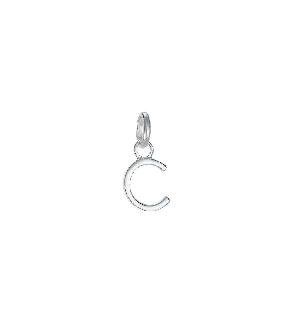 Kirstin Ash Outline Initial Pendant (PENDANT ONLY)