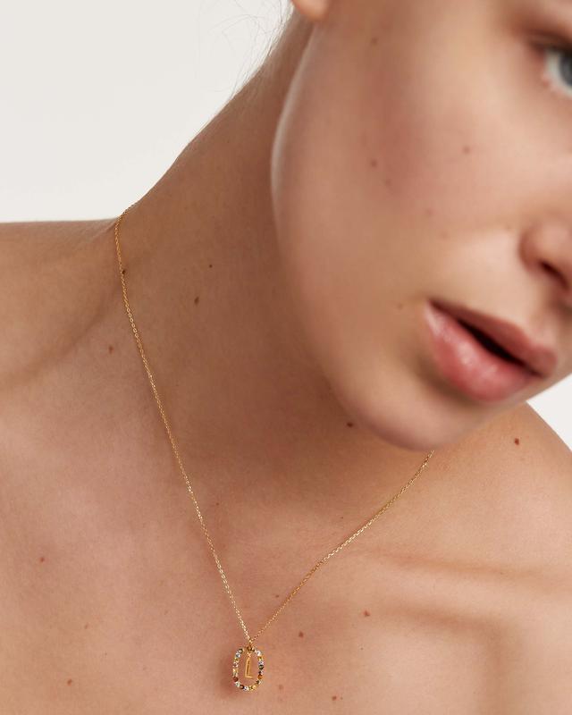 PDPAOLA Letters 2021 Z Necklace