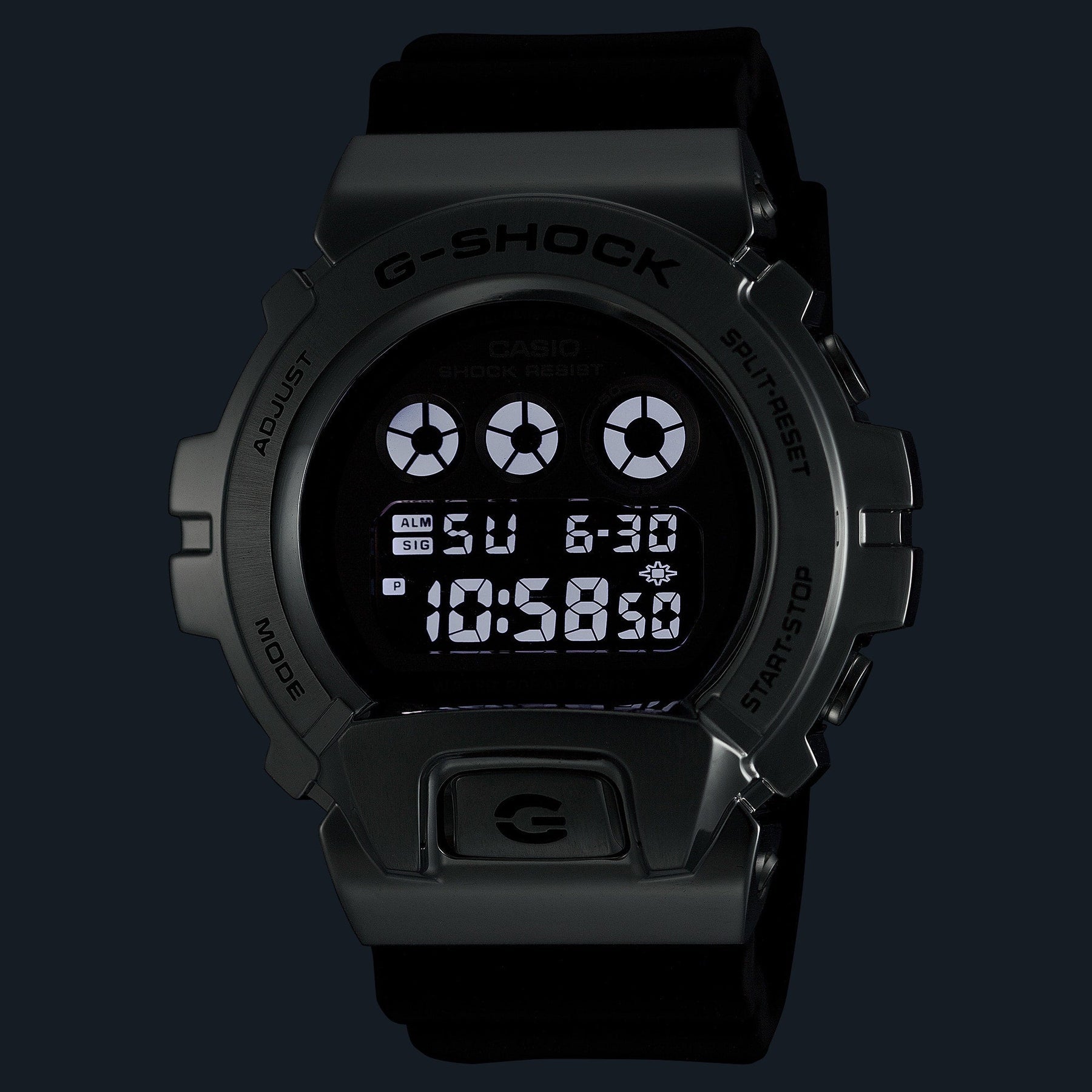 G-SHOCK Black Resin Digital Men's Watch