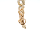 9ct French Twist Threepence Necklace