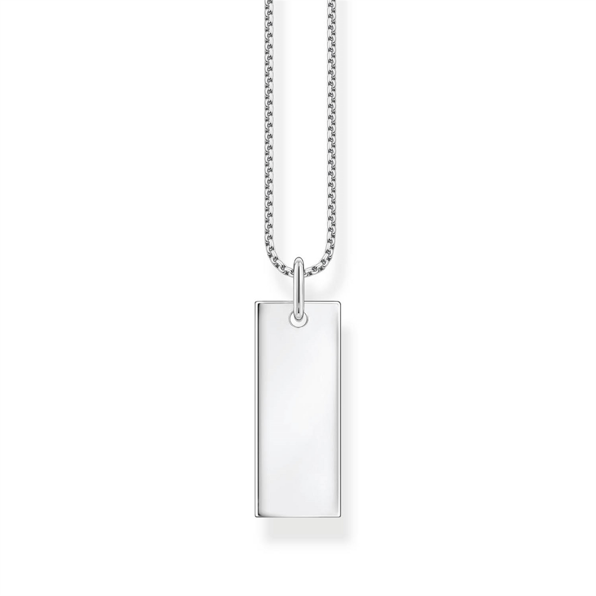 Thomas Sabo Engravable Tag Necklace