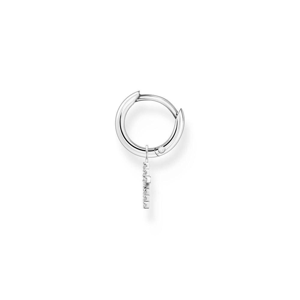 Thomas Sabo Single Hoop Cross Earring