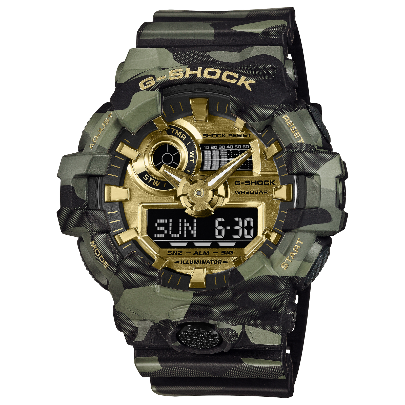 G-Shock Duo Camo GA700CMG-3A