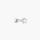 Ania Haie Five-Prong Sparkle Barbell Earring