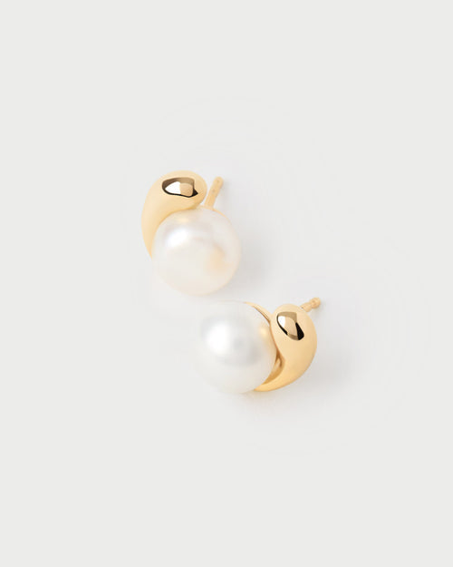 PDPaola La Perla Mini Stud Earrings