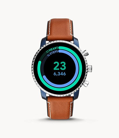 Fossil Gen 4 Explorist Tan Leather Smartwatch