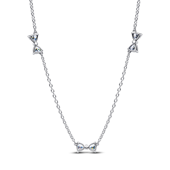 Pandora Bow Station Chain Necklace