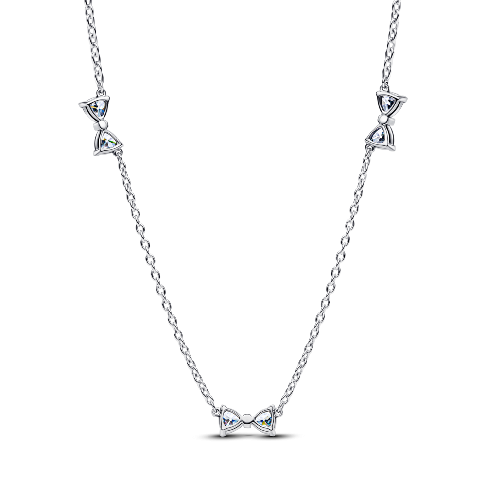 Pandora Bow Station Chain Necklace