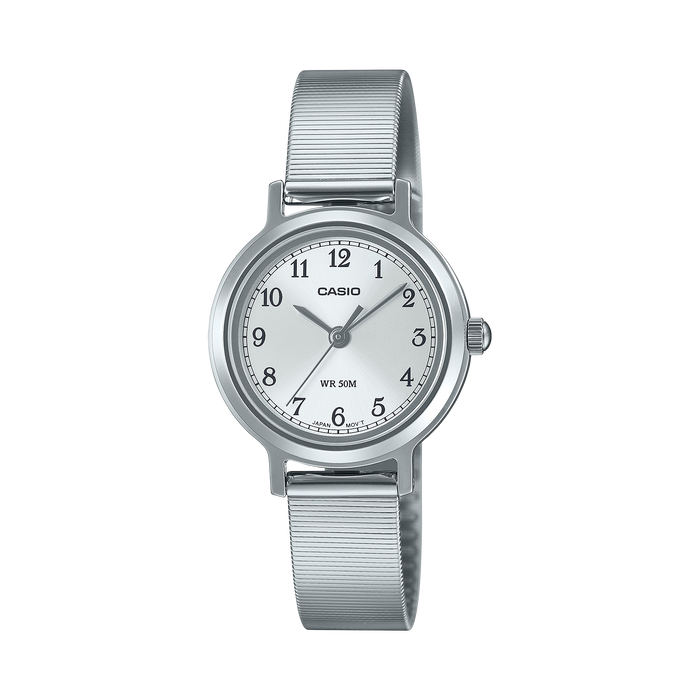 Casio Standard Analog Stainless Steel Silver Dial Quartz LTP-B170D-7BV
