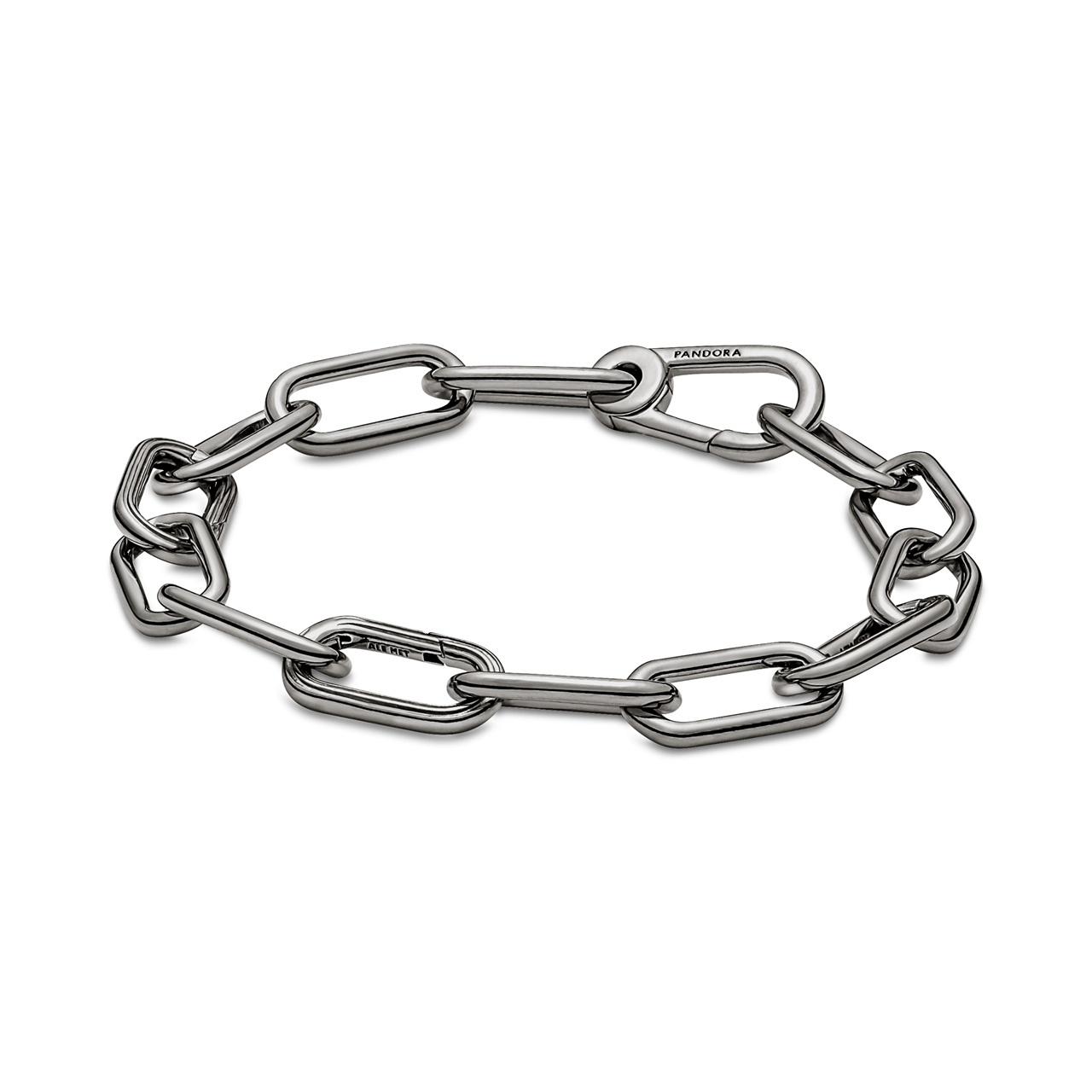 Pandora Me Ruthenium Link Chain Bracelet