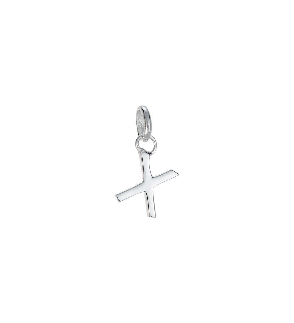 Kirstin Ash Outline Initial Pendant (PENDANT ONLY)