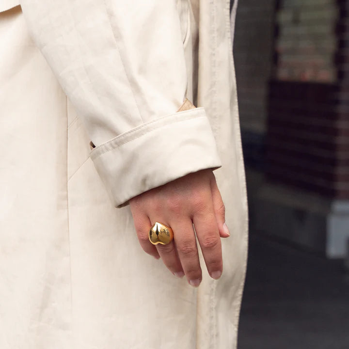 Thomas Sabo Ring Heart-Shaped Gold