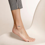 Thomas Sabo Silver Feather Anklet